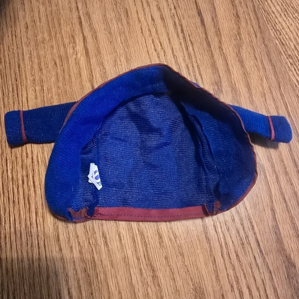 1991 Ken 665 Activewear Coat Robe Genuine Barbie Tag Blue Red No Rope
